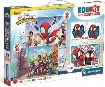 Spider-Man Spidey 4-in-1 Pelikokoelma