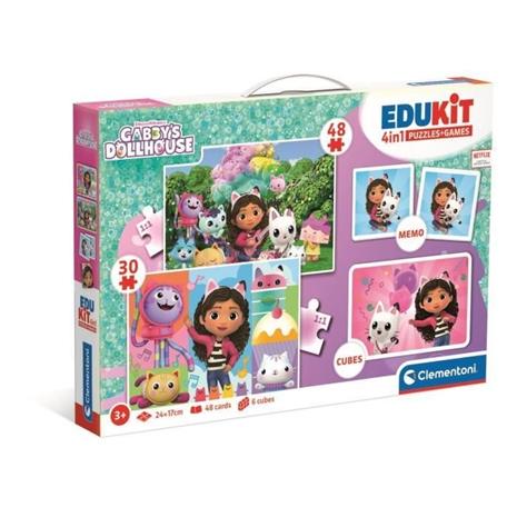 Edukit 4 in 1 Gabby ja taikatalo Clementoni