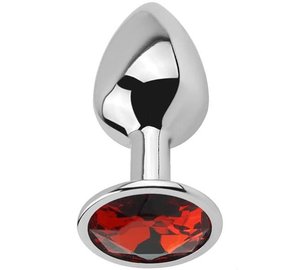Afterdark Red Rubby Anal Plug S