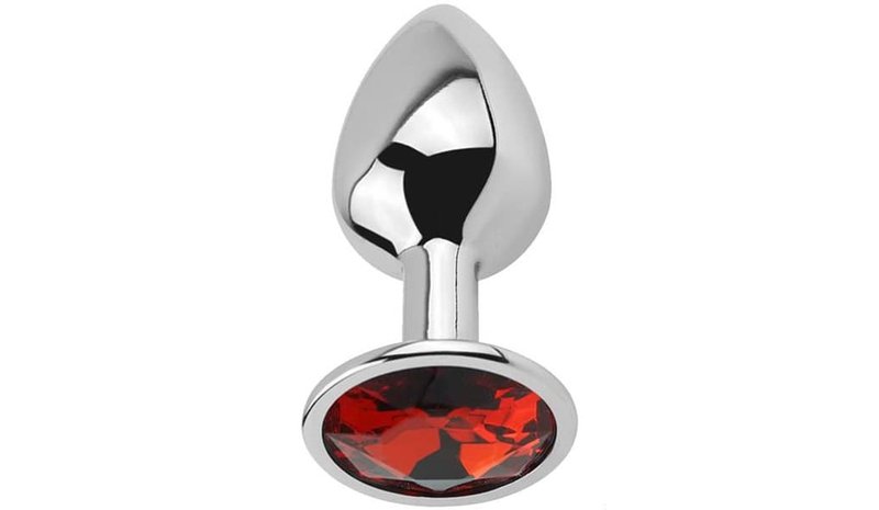 Afterdark Red Rubby Anal Plug S