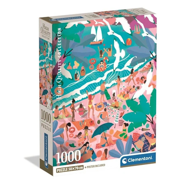CLE pussel 1000 Compact Sunday at the Beach 39938