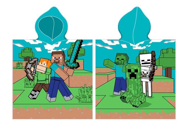 minecraft-lasten pyyhe, 50 x 115 cm