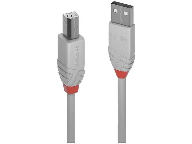 Lindy Anthra Line - USB cable - USB to USB Type B - 2 m – kuva 6/8