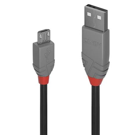 Lindy Anthra Line - USB cable - USB to Micro-USB Type B - 5 m – kuva 3/4