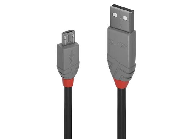 Lindy Anthra Line - USB cable - USB to Micro-USB Type B - 5 m – kuva 4/4