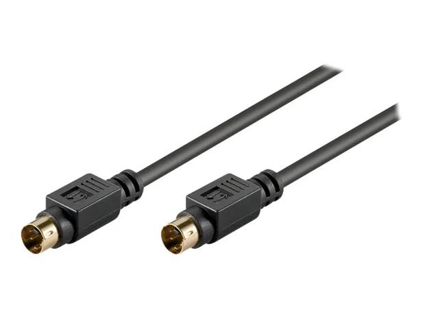 Pro S-Video connector cable single shielded