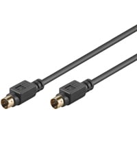 Pro S-Video connector cable single shielded