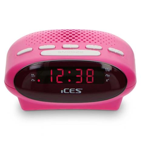 Lenco ICR-210 pinkki kelloradio