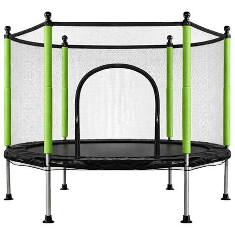 Trampoliini suojatulla verkolla - 140 cm