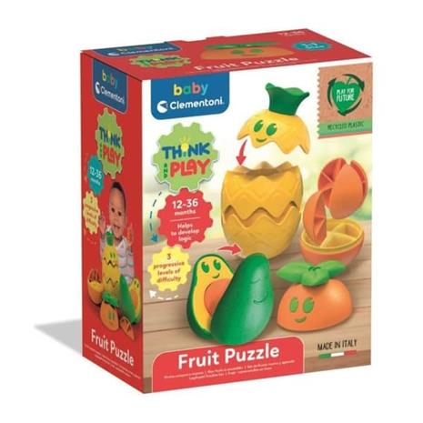 Clementoni Baby Stacking Fruit 12pcs.