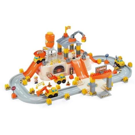 Abrick Ecoiffier - Complete Building Kit with Accessories 124pcs