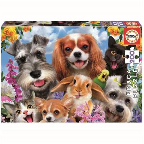 Educa Puzzle Educa 200 Selfie Pet Parade – kuva 4/5