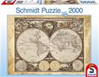 Schmidt Spiele 58178 palapeli Kuviopalapeli 2000 kpl Kartat