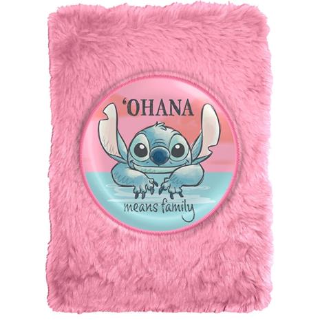 Disney Stitch plush notebook – kuva 1/4