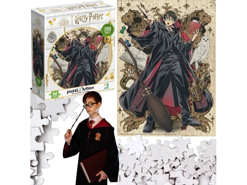 Dodo ""Harry Potter"" palapelit koko perheelle Korkealaatuiset 250 palaa Ikä 8+