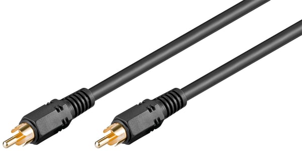 Pro RCA Mono Cable - Musta - 5m – kuva 2/6
