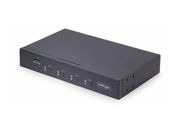 StarTech P4A20132 4-Port USB KM Switch with Mouse Roaming