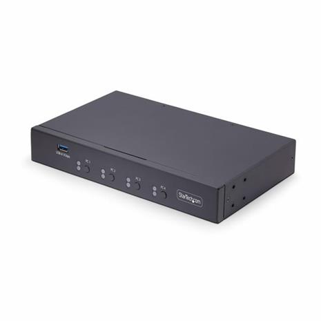 StarTech P4A20132 4-Port USB KM Switch with Mouse Roaming