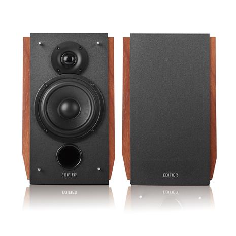 Edifier R1700BTS - 4" Bluetooth Bookshelf Speakers - 66W - Brown