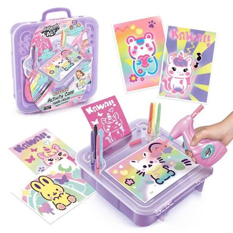 Airbrush Plush AIRBRUSH ART Activity Case