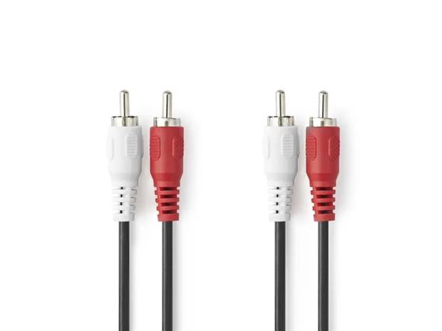 Nedis CAGL24200BK50 audio cable