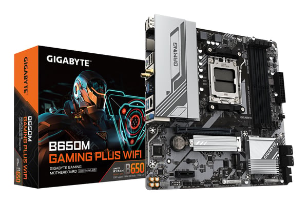 GIGABYTE B650M GAMING PLUS WIFI Emolevy - AMD B650 - AMD AM5 socket - DDR5 RAM - ATX