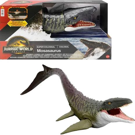 Jurassic World - KOLOSSAALI MOSASAURUS -dinosaurus 91 cm JGB51