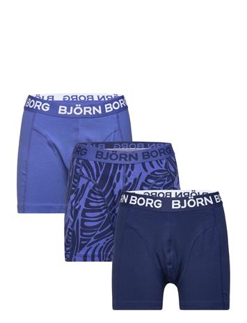 Björn Borg Cotton Stretch Boxer 3P - Blue - 170
