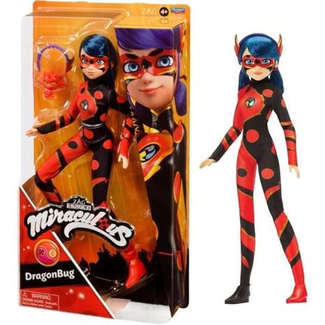 Miraculous Ladybug Doll 26cm Dragonbug