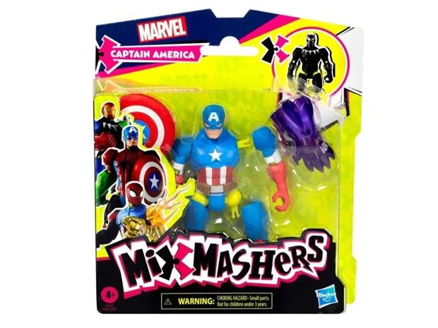 Hasbro MixMashers Marvel Captain America 12cm – kuva 6/8