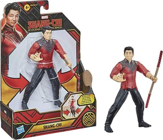 Hasbro Shang Chi 6in Figure + Staff Attack / Toys