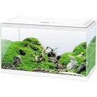 Aquarium 60 - CIANO - 58 L + Filter + LED + Värmare + Förbrukningsmaterial - Vit