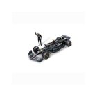BBURAGO Mercedes W14 E Performance #44, Urheiluauton pienoismalli, Esikoottu, 1:24, AMG F1 W14 E, Ei sukupuolirajoitusta, Metalli, Muovi