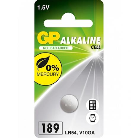 GP Batteries – LR54 Alkaline Coin, 1 Pack (B) (102004)