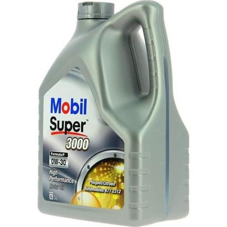 Moottoriöljy Mobil Super 3000 FP 0W-30, 5L.