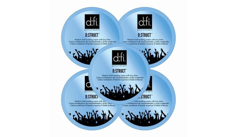 5-pack D:fi D:struct Molding Cream Blå Stor 150g