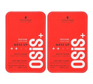 2-pack Schwarzkopf Osis Mess Up 100ml