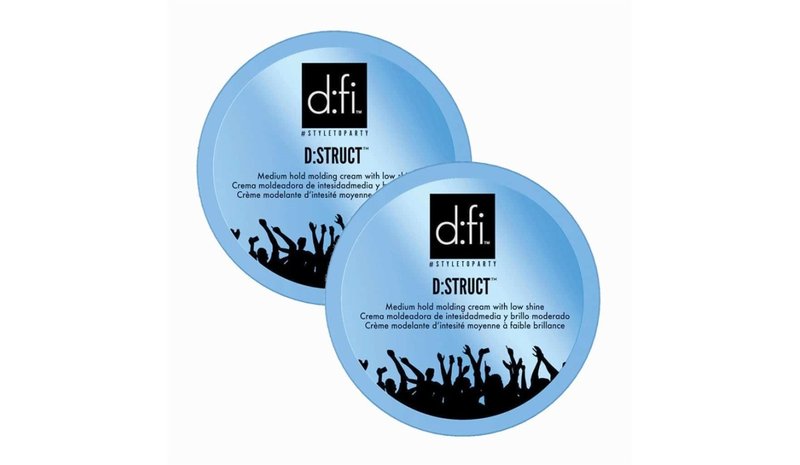 2-pack D:fi D:struct Molding Cream Blå Stor 150g