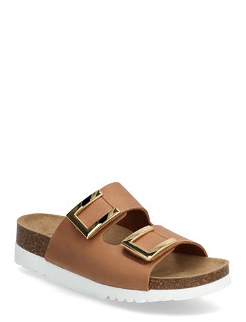 Scholl Monterey 2 Straps Wg Ad - Brown - 42