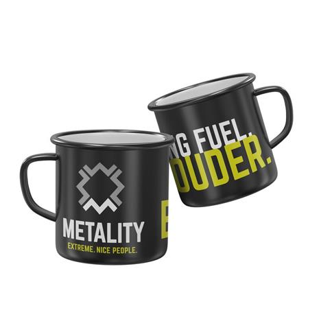 Metality - Emaille Becher - Muki - Unisex - multicolor