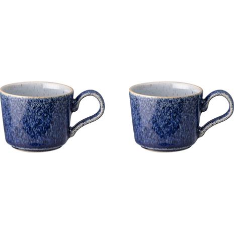 Denby - Studio Blue Cobali Brew Espressomuki 10 cl 2 kpl Sininen