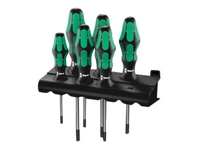 Ruuvimeisselisetti Wera 367/6 TORX HF Kraftform Plus; 6 kpl.