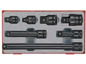 Sovitinsarja Teng Tools TT9207A; 13 kpl.