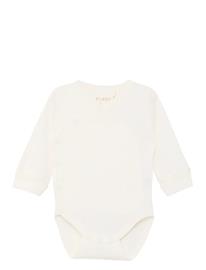 Fixoni Wrap Body Ls Rib Solid - Cream - 68