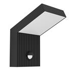 EGLO Grottazzolina 10W LED 3000K 1280lm IP65 musta ulkoseinävalaisin liiketunnistimella