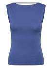 Weekday Open Back Tank Top - Blue - XL
