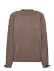 ROTATE Knit Lacing Jumper - Brown - XL