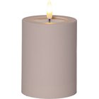 Star Trading Flamme Slim 2kpl 28cm ruskea LED-antiikkikynttilä