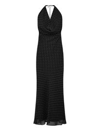 ROTATE Chiffon Halterneck - Black - 42