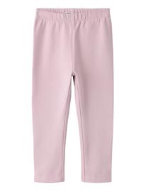 name it Nmfdavina Solid Swe Legging Bru - Pink - 116